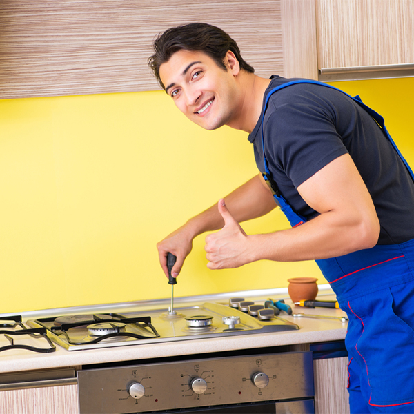 can you provide references from satisfied stove repair customers in Marquette Iowa